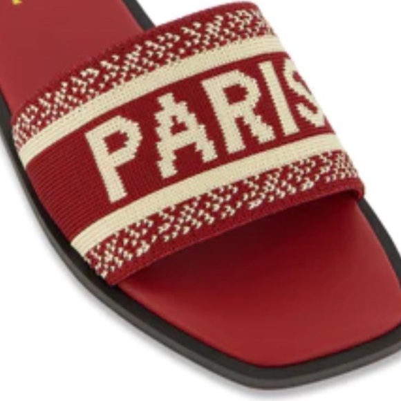 New Nicole Miller  París Knox Destination Flat Sandals - Picture 3 of 8